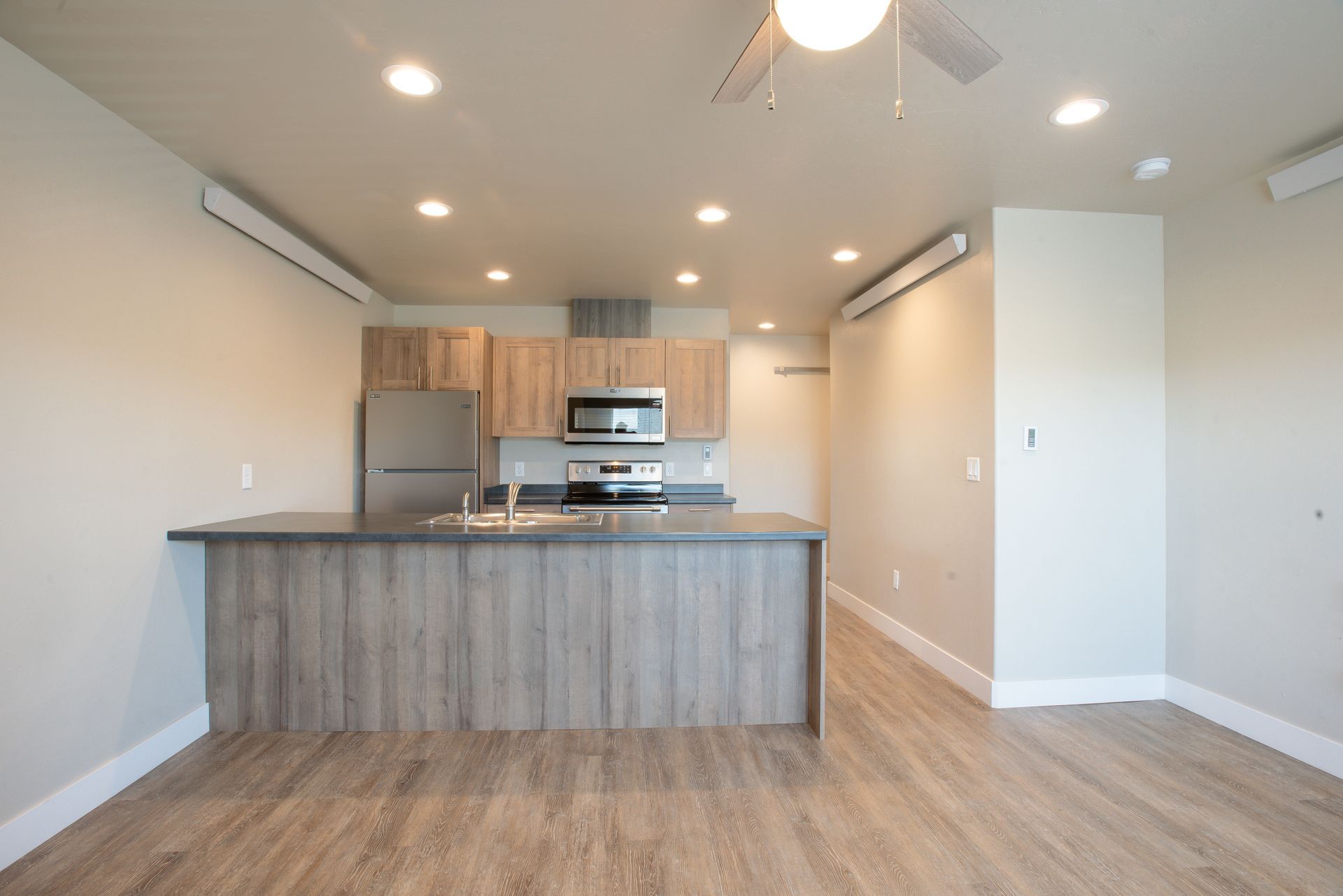 spacious living