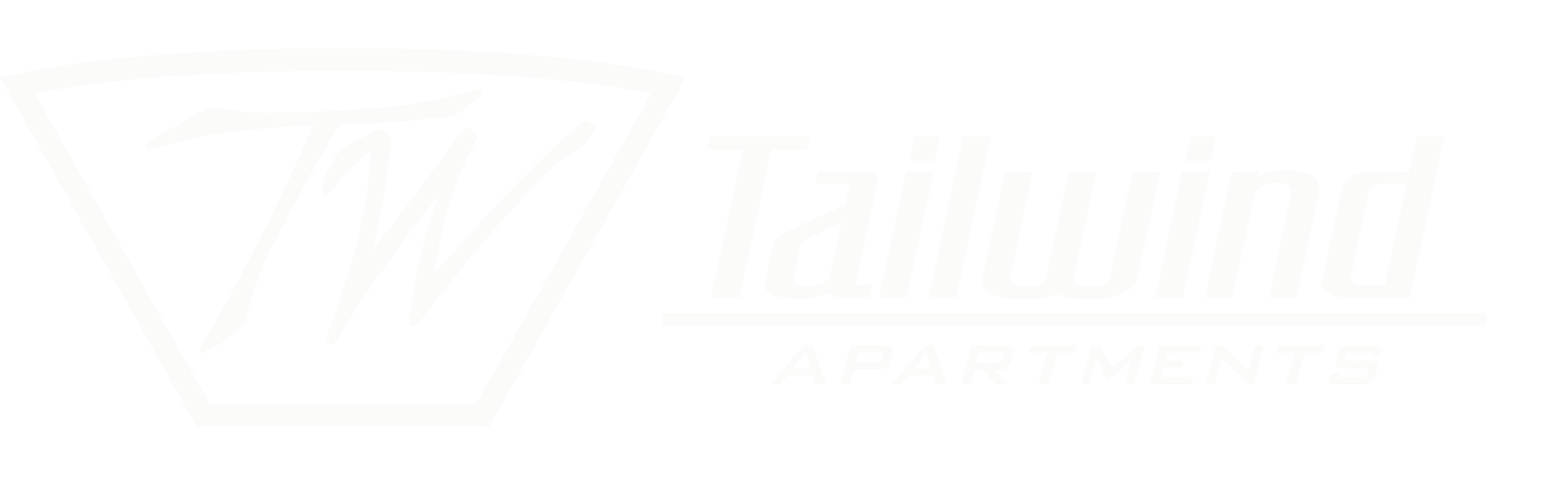 Tailwind Apartments Logo - footer, go to homepage