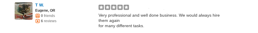 Review-All Purpose Painting & More- Eugene,OR