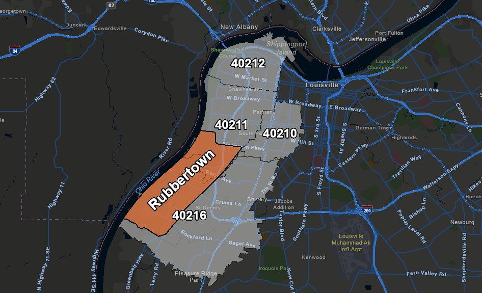 TreesLouisville Rubbertown Corridor