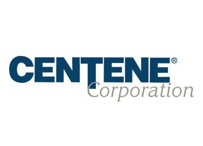 Centene Corporation logo in dark blue and gray.