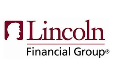 Lincoln Financial Group logo: a red square with Abraham Lincoln's silhouette, and the company name.