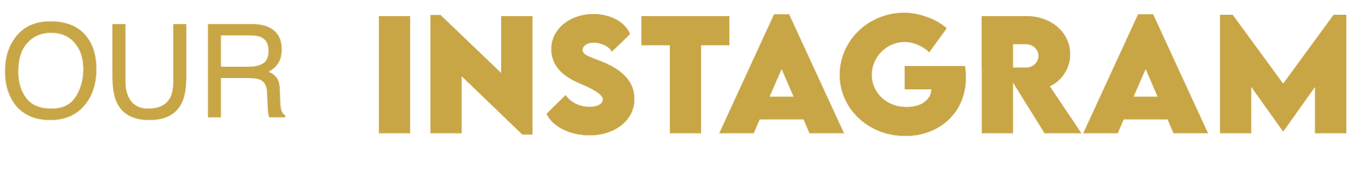 The word instagram is written in gold on a white background.