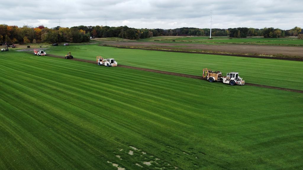 Big Yard Sod Installation — East Bethel, MN — Hoffman Bros Sod