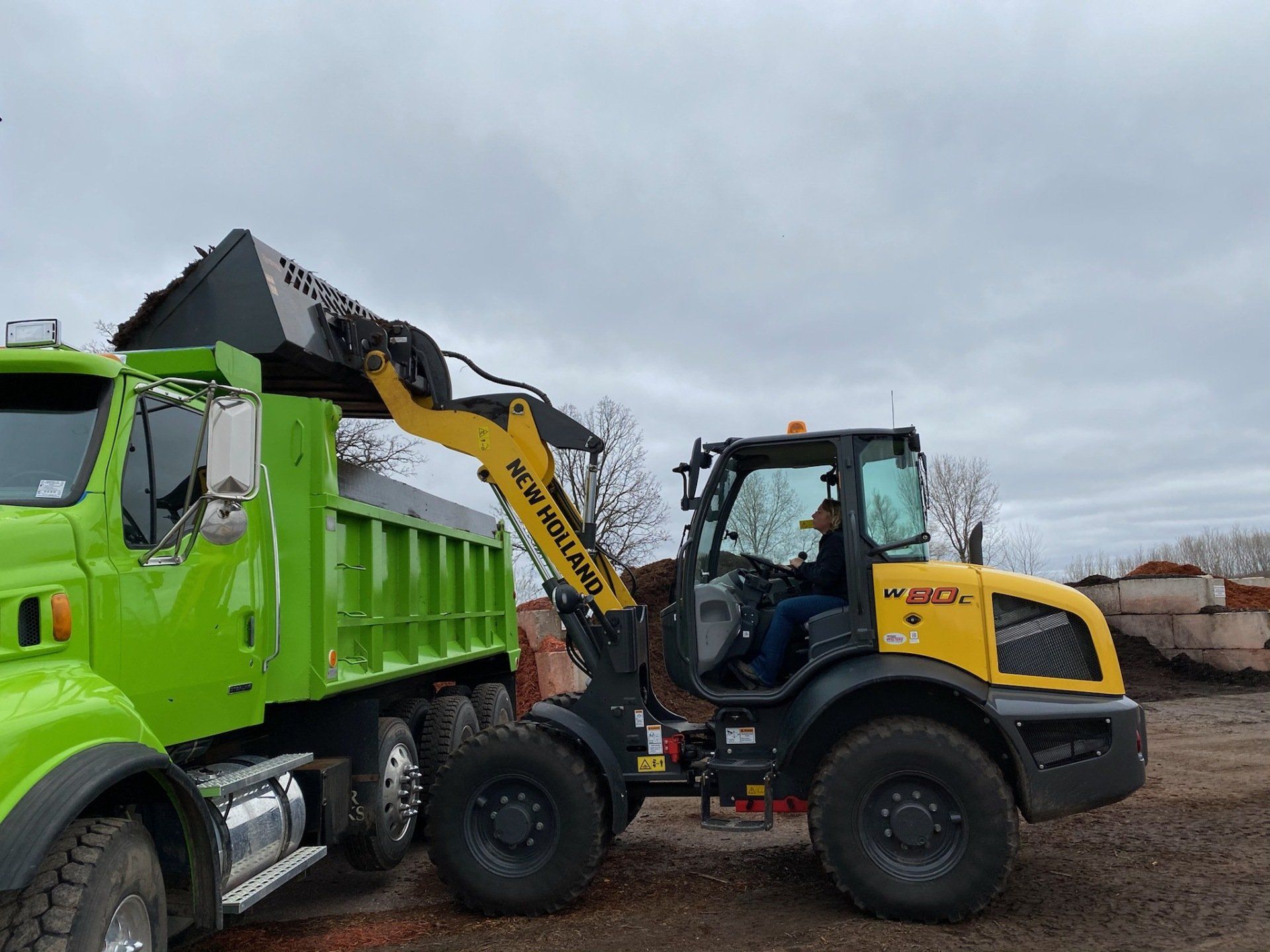 Payloader — East Bethel, MN — Hoffman Bros Sod