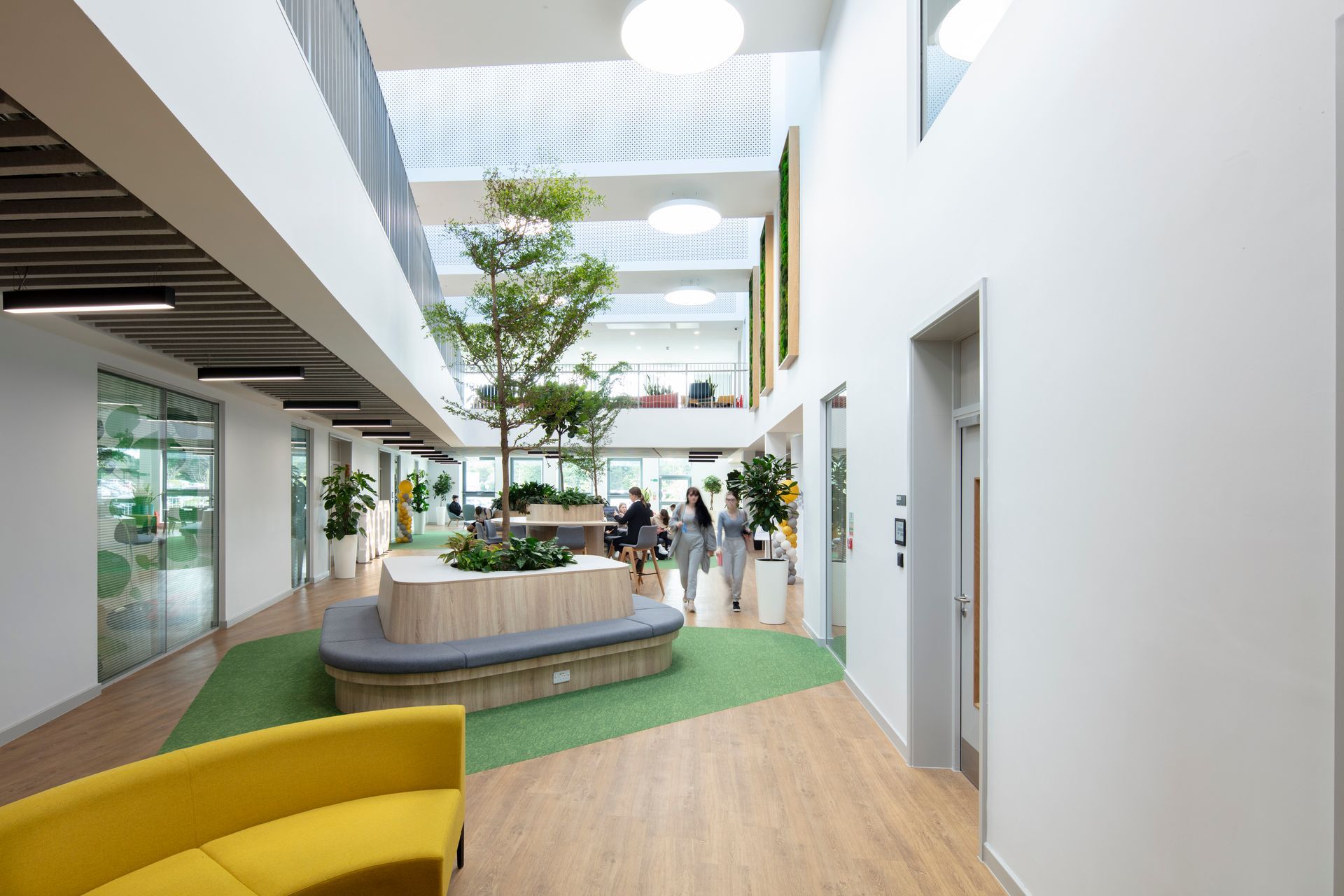 The inside of New College Durham