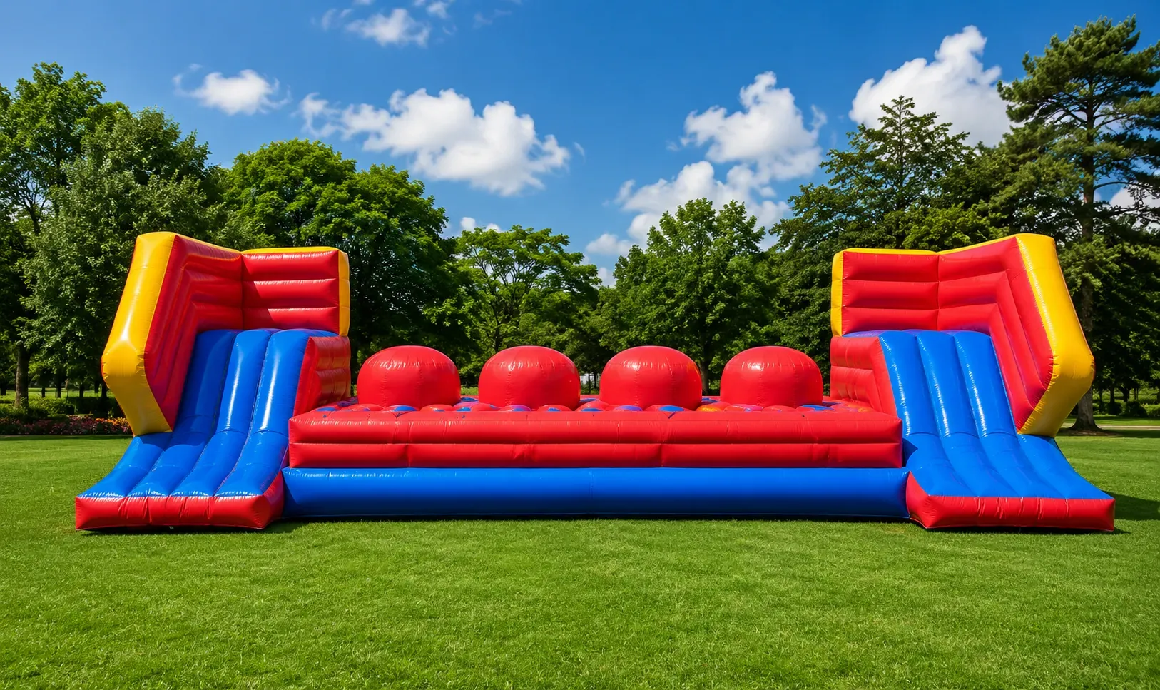 Big Ballers inflatable obstacle