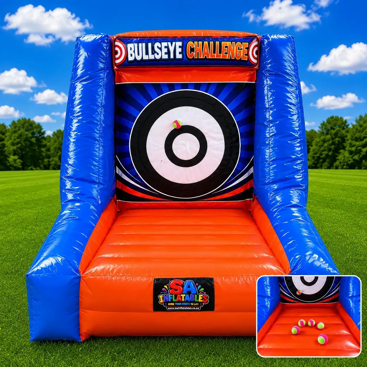 Inflatable Carnival Bullseye Challenge for hire in Johannesburg & Gauteng