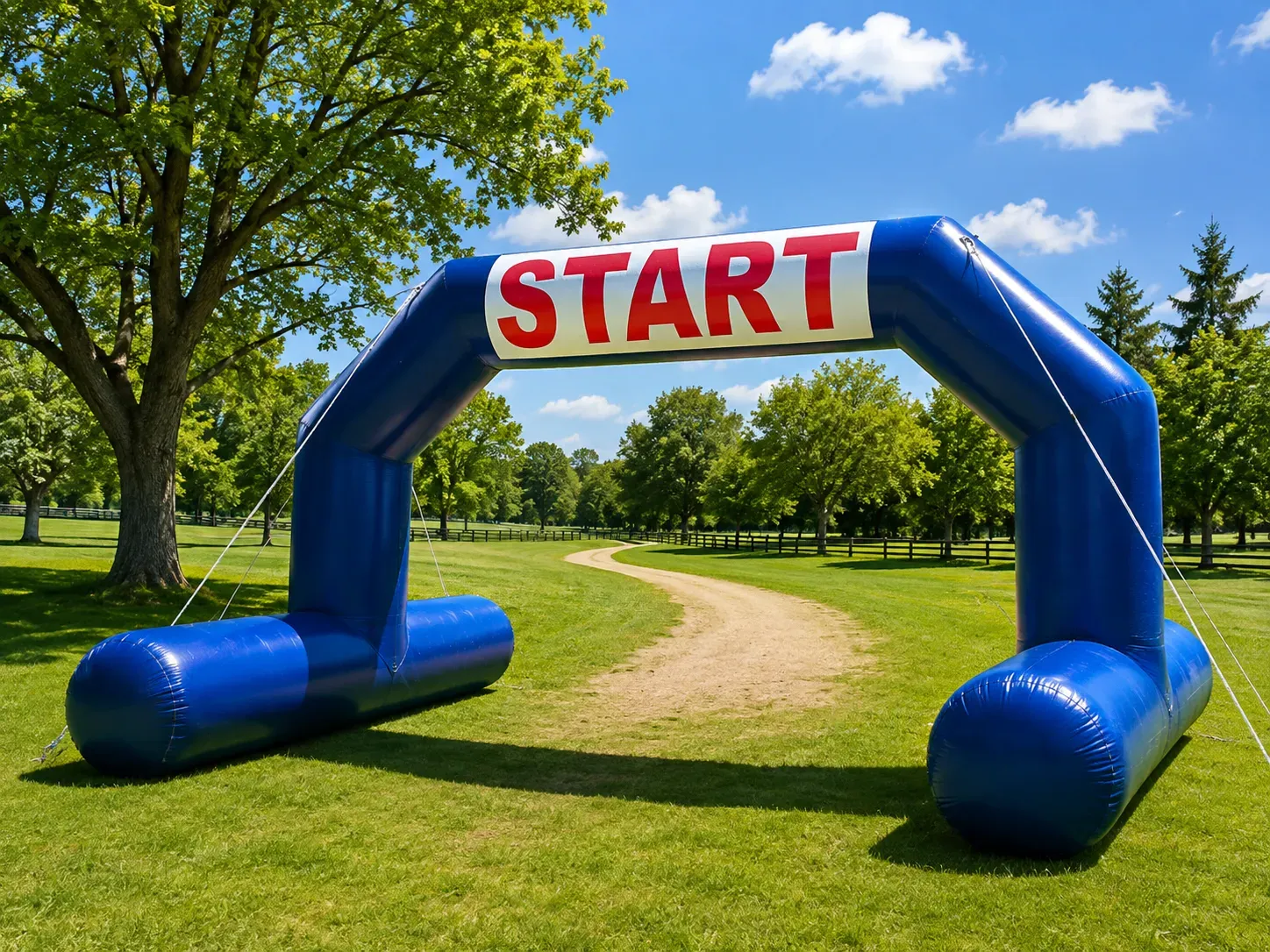 Start Gate inflatable obstacle
