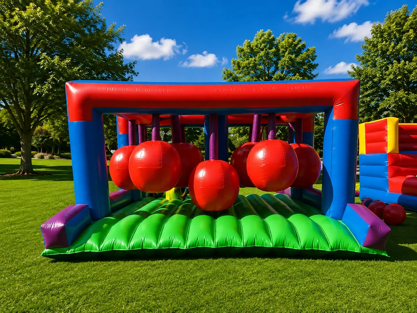 Knock Down inflatable obstacle