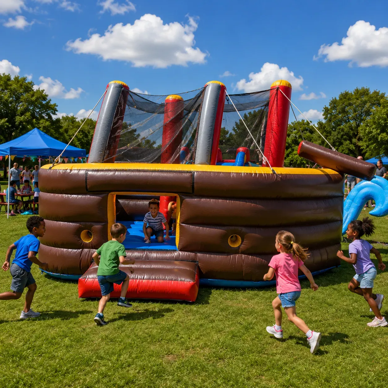 Pirate Ship Jumping Castle hire Gauteng