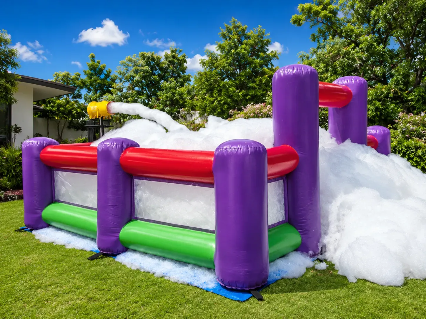 Castle Foam Pit hire for parties Gauteng
