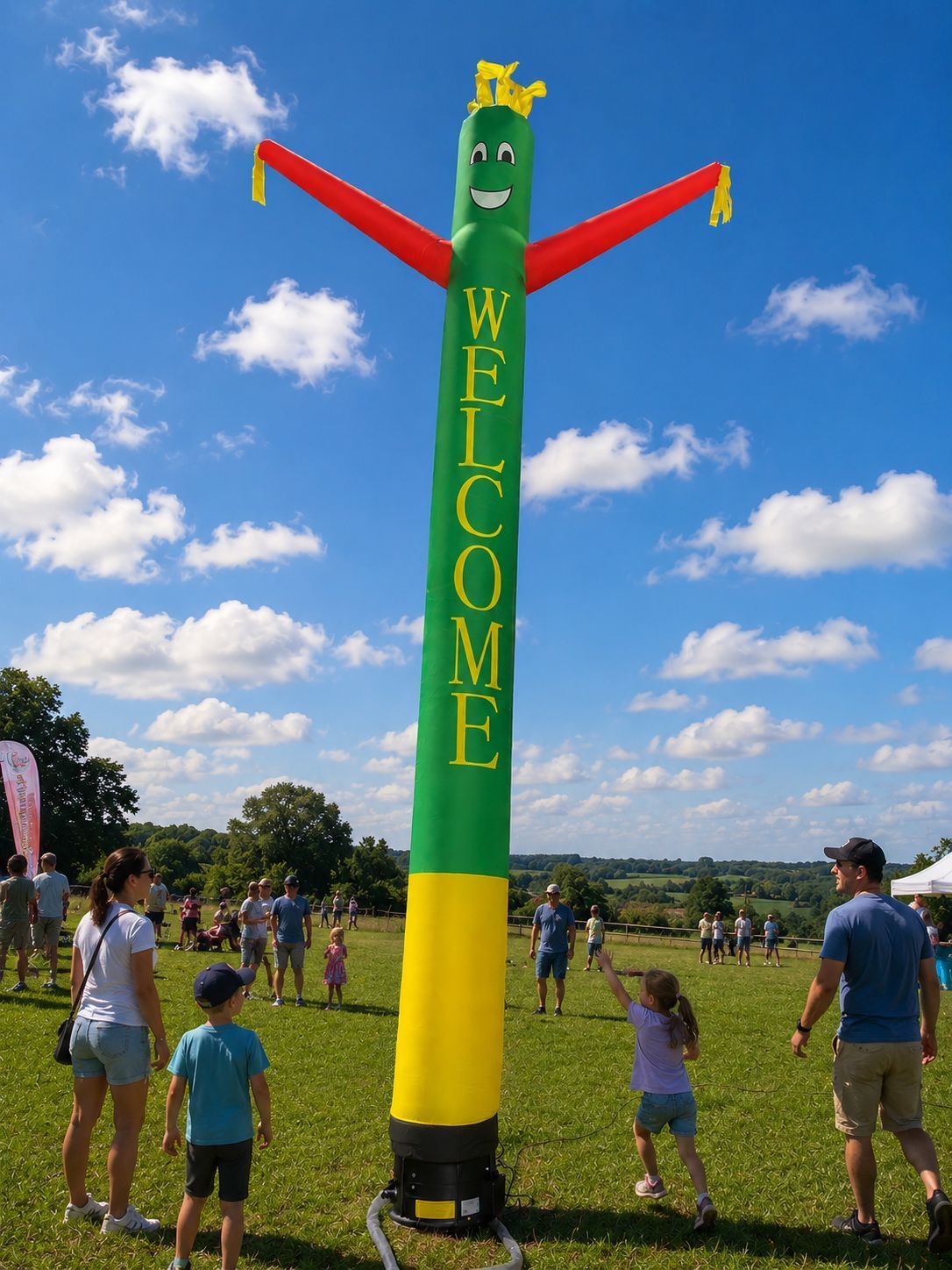 Sky Dancer inflatable hire for events Gauteng