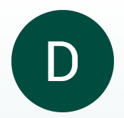 The letter D