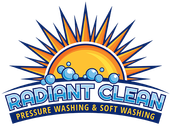 Radiant Clean pressure washing logo