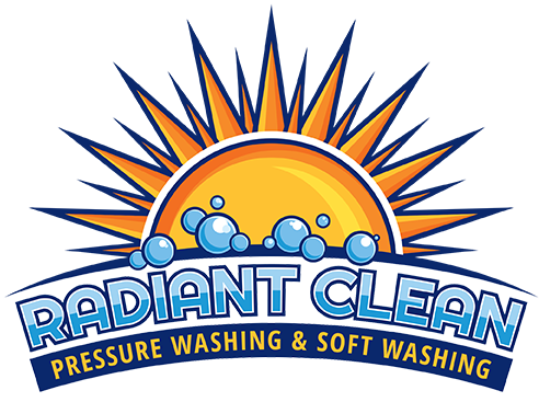 Radiant Clean pressure washing logo