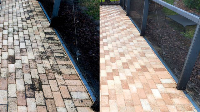 Pool deck cleaning