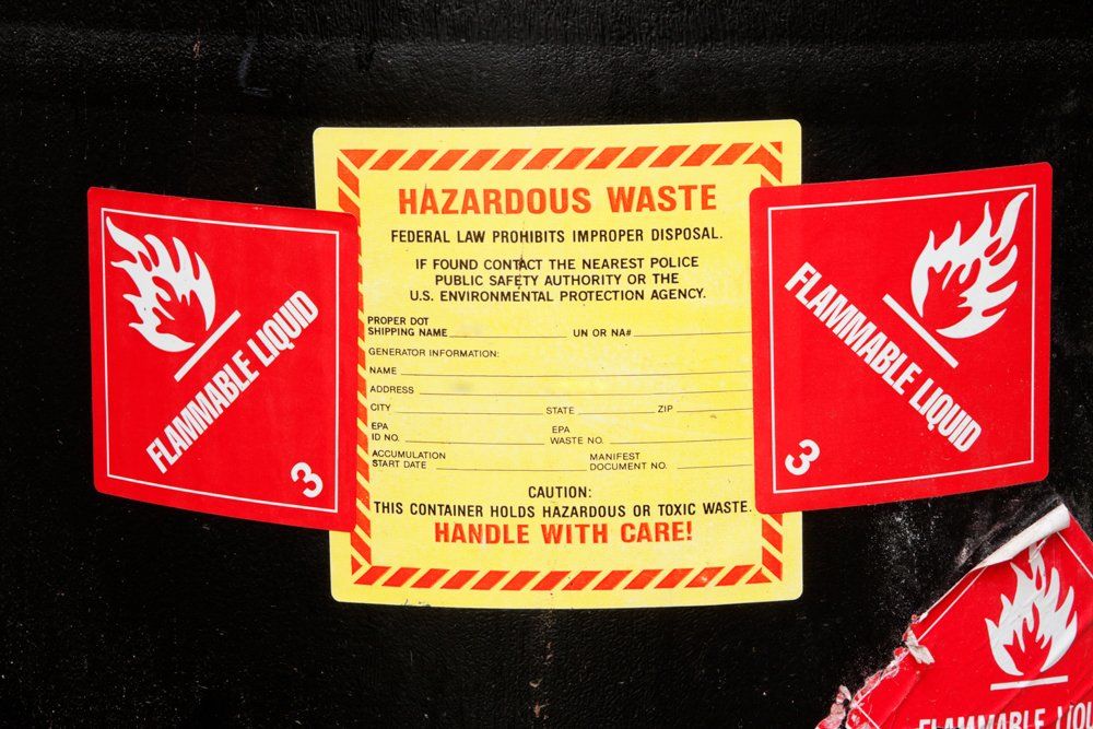 Hazardous Waste Labels — High Point, NC — Metal Monkeys LLC