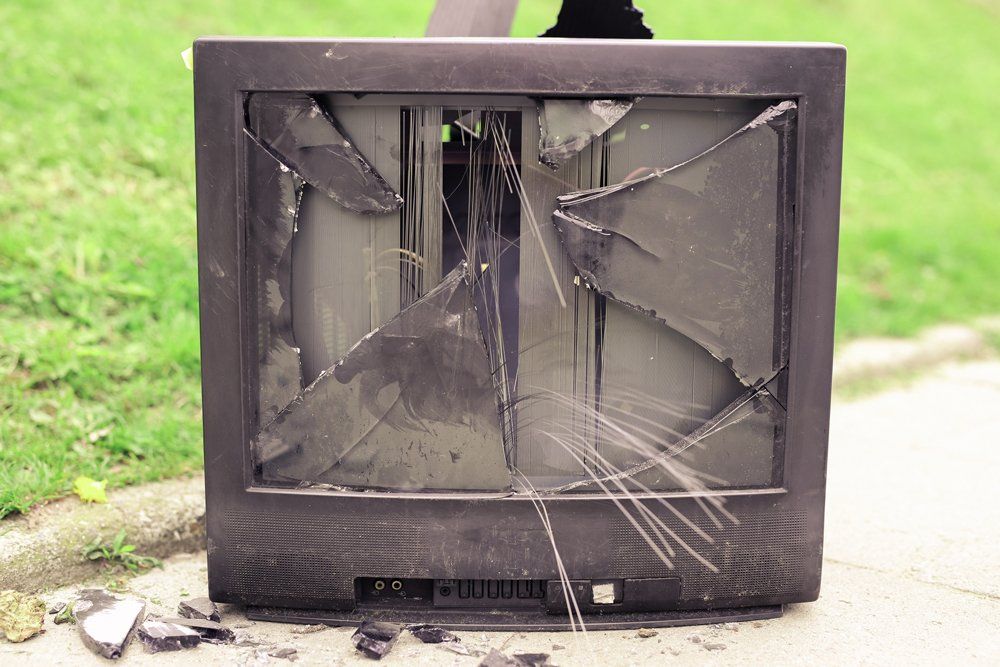 Broken TV — High Point, NC — Metal Monkeys LLC