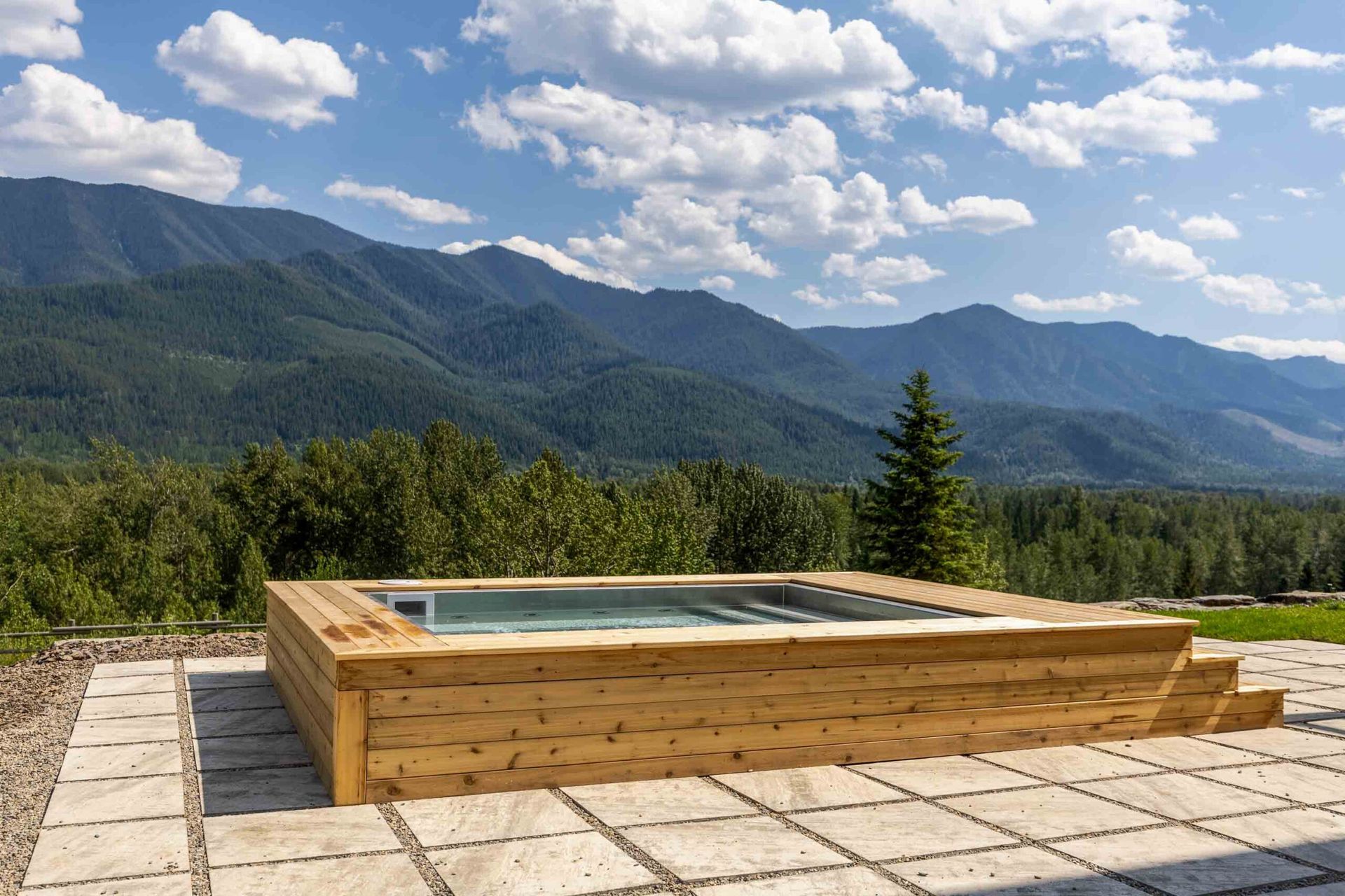 stainless steel hot tub