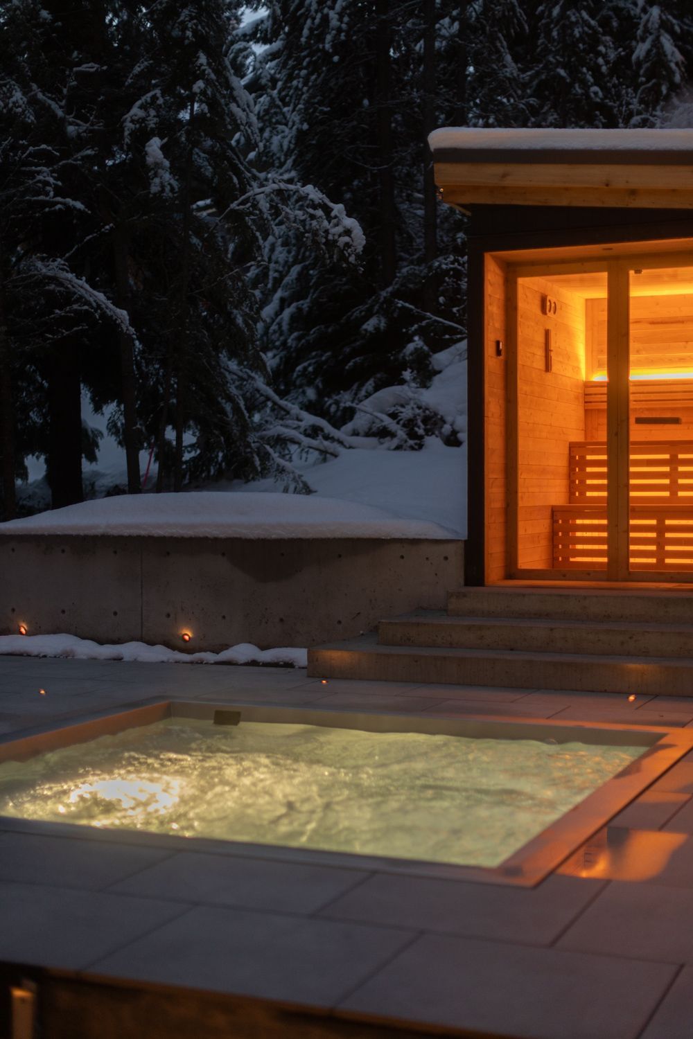 stainless steel hot tub