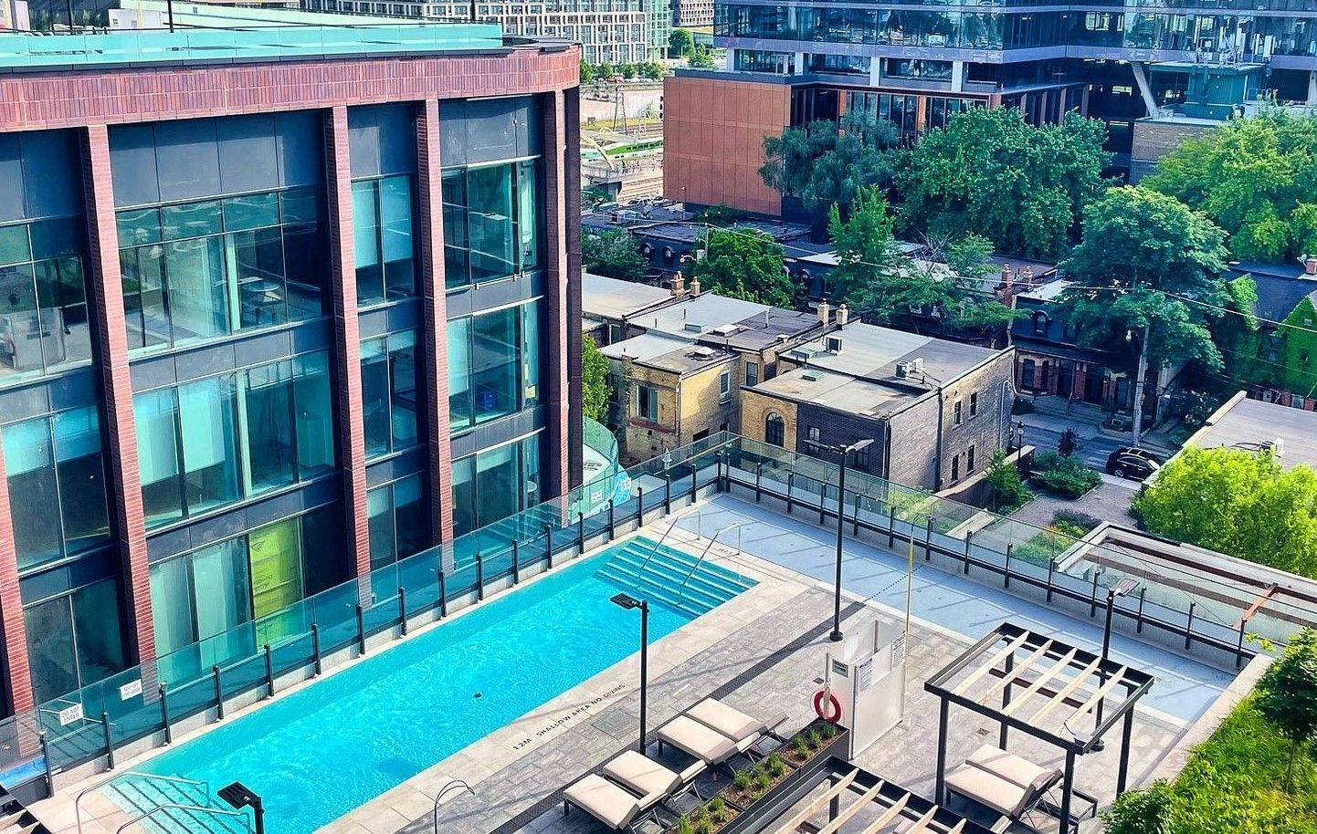 stainless steel pool commercial use