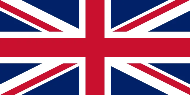 A red flag with a white flower and stars on it