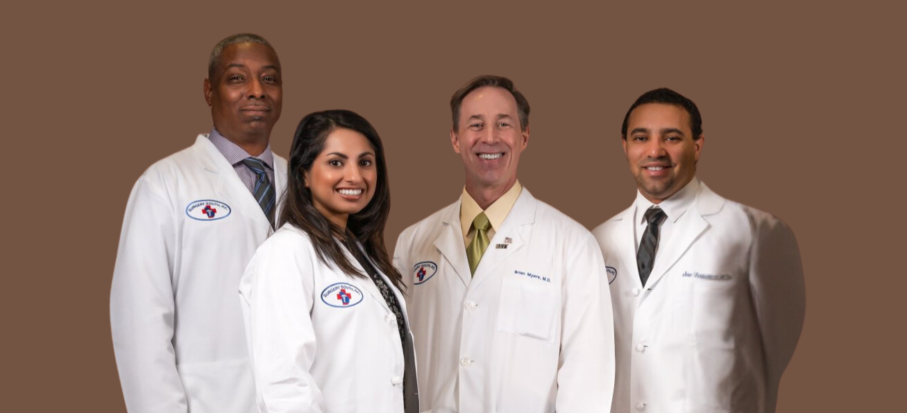 The five doctors at Surgery South in Stockbridge, GA. The five doctors at Surgery South in Stockbridge, GA.