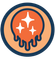 icon of a shield with an orange slice inside