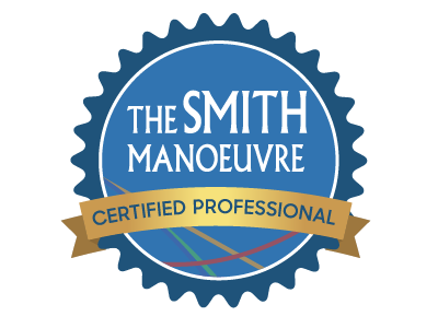 A logo for the smith manoeuvre certified professional