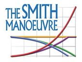 A logo for the smith manoeuvre with a graph on it.