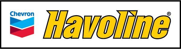 Chevron Havoline logo with blue, red, and yellow branding on a white background