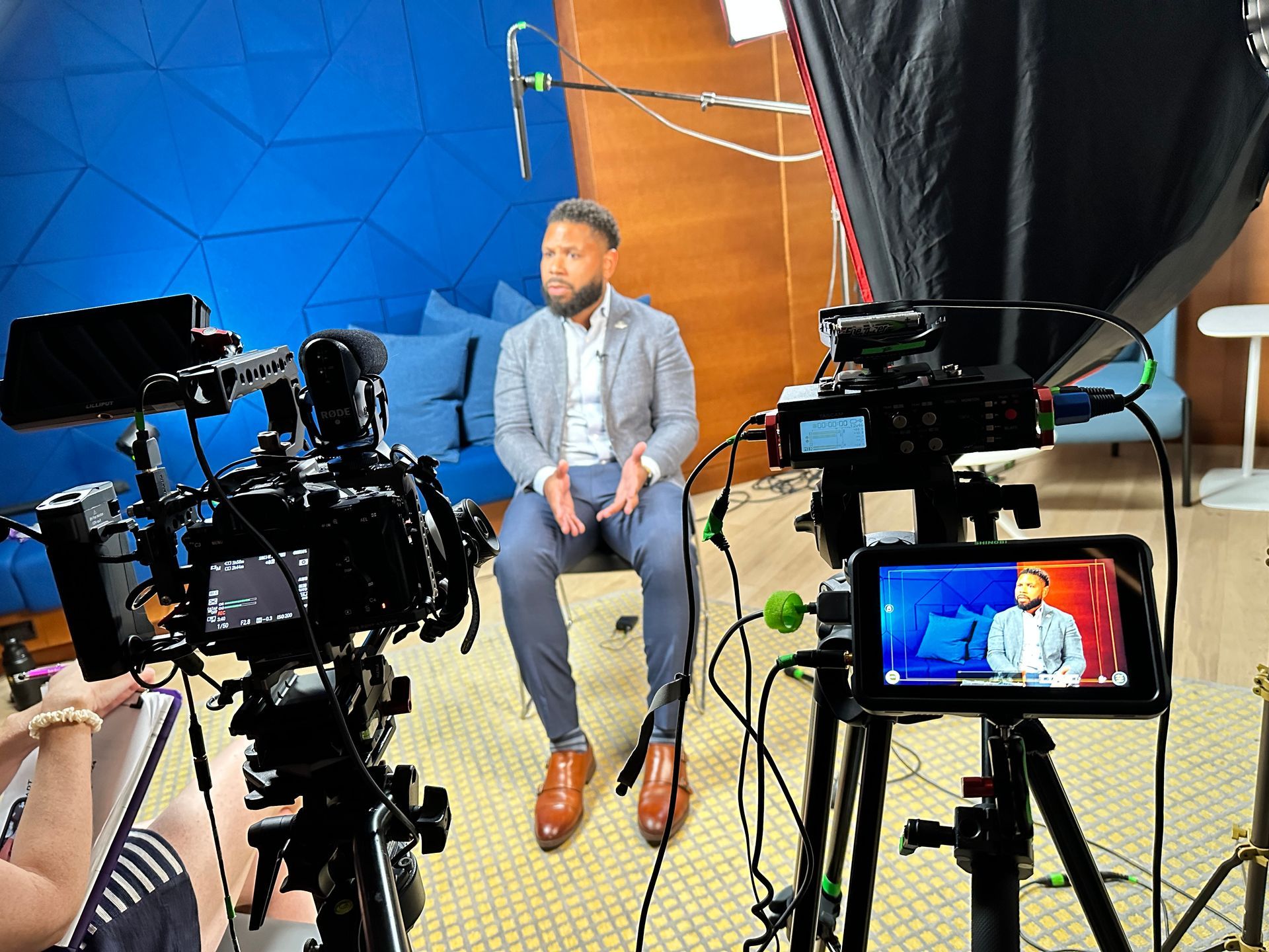 Event Video interviews at the Hyatt Regency Crystal City
