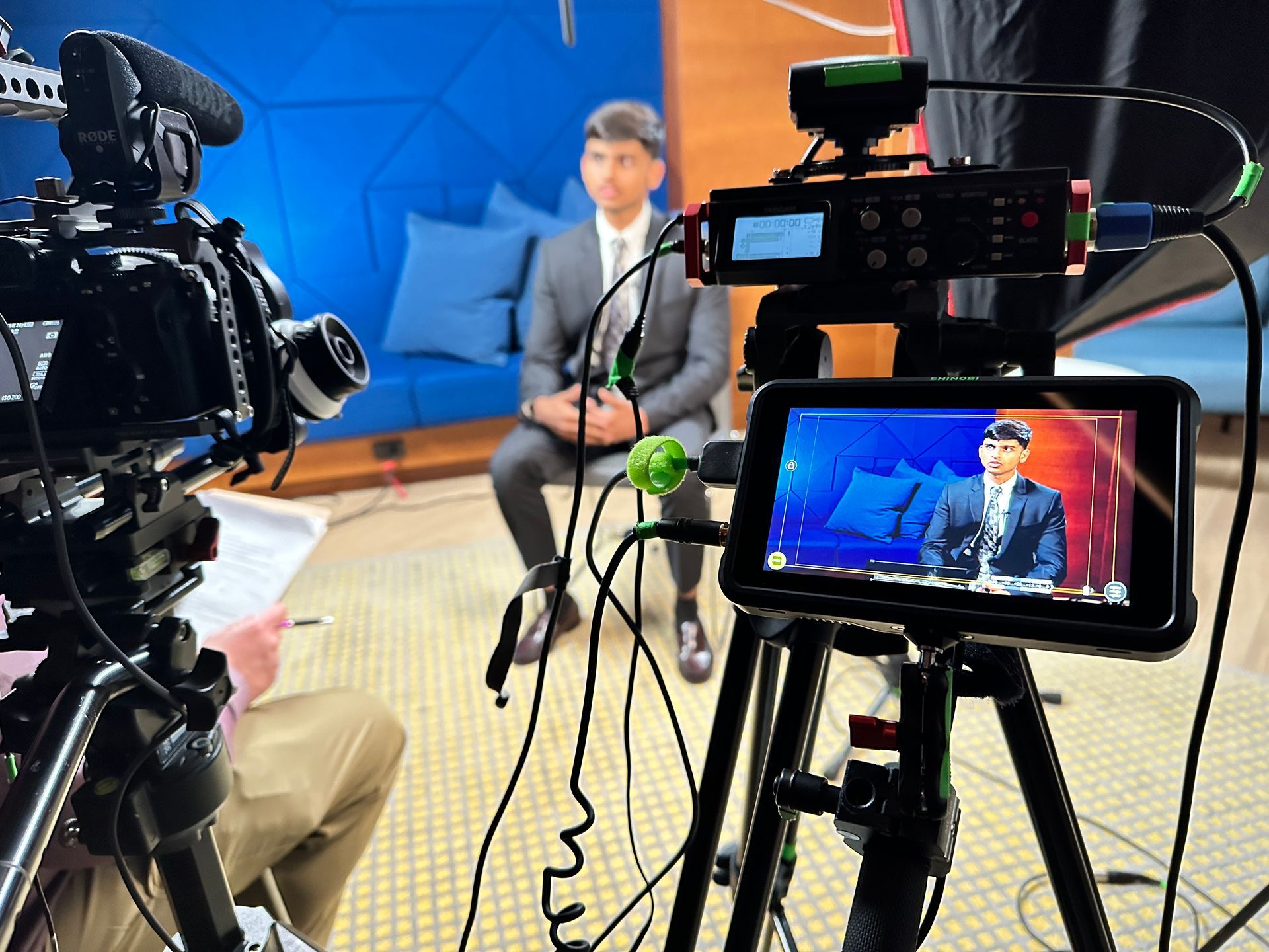 Video interviews at the Hyatt Regency Crystal City