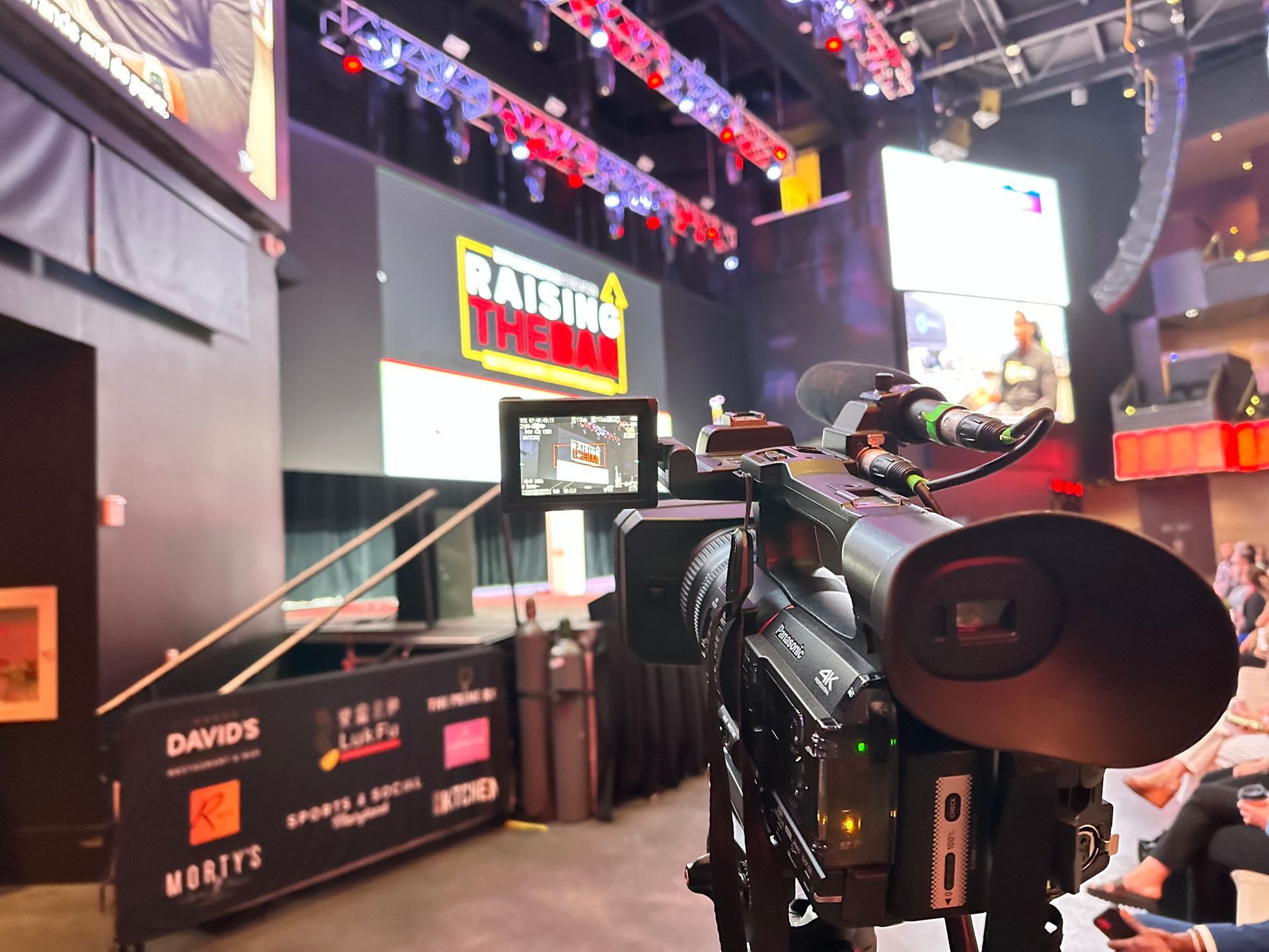 Event videography at Maryland Live Casino in Hanover, MD Panasonic AG CX350