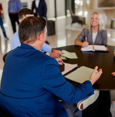 Business meeting.