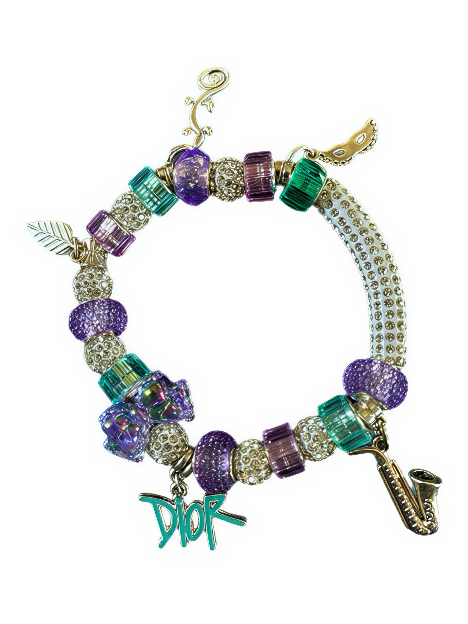Music charm bracelet