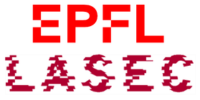 Logos de l'EPFL et du LASEC en rouge sur fond blanc
