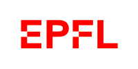 Logo rouge de l'EPFL sur fond blanc