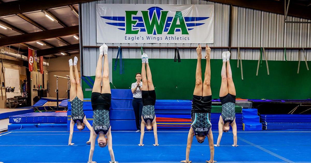 Eagle's Wings Athletics logo