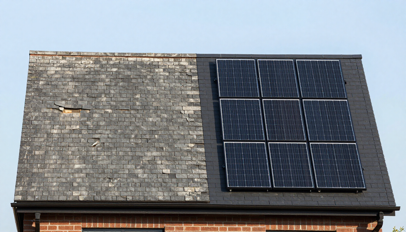 Decramastic roof solar, pressed metal tiles, roof replacement Sunshine Coast, solar health check Brisbane, roof restoration Queensland, Rudd Family Builders