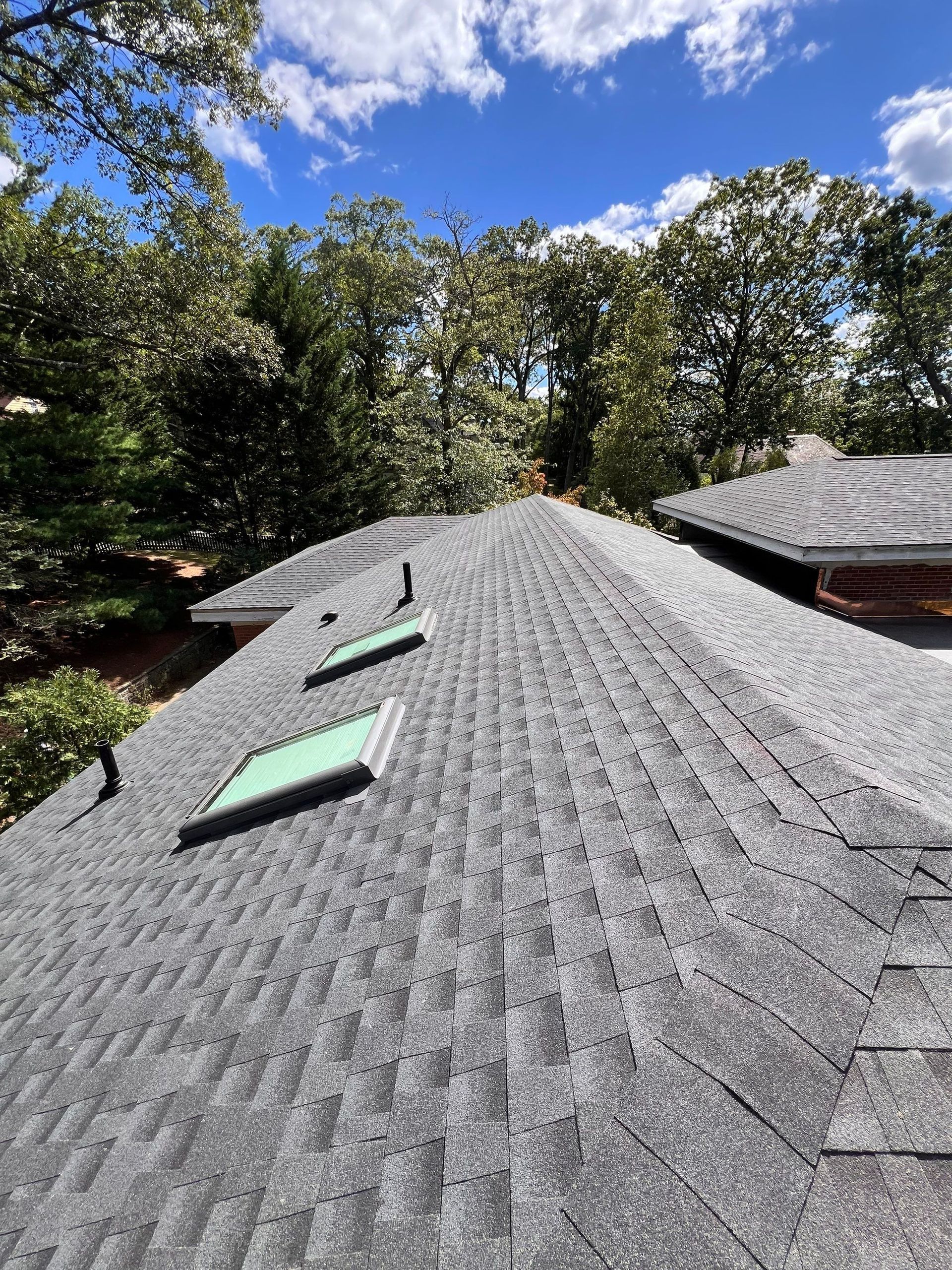 gray roof replacement