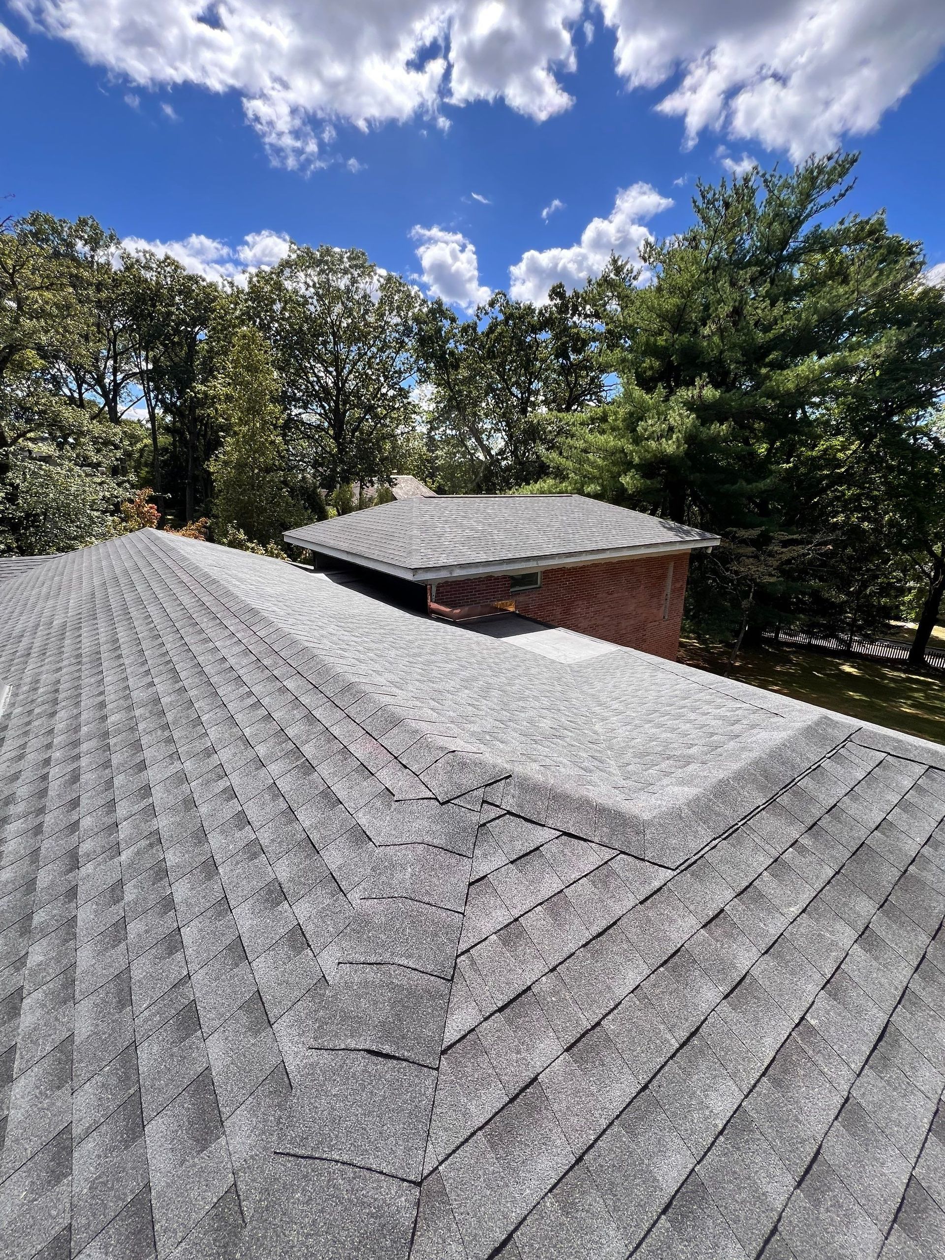 gray roof replacement project