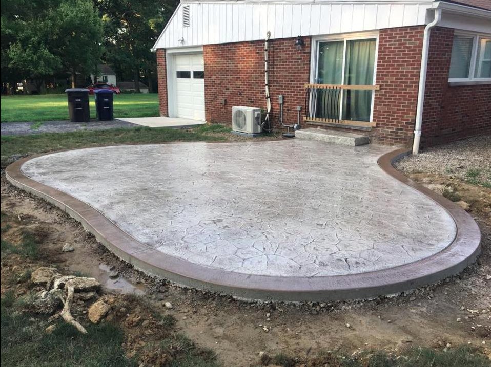 How To Form And Pour A Concrete Slab