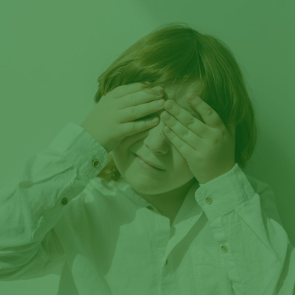 Boy with autism