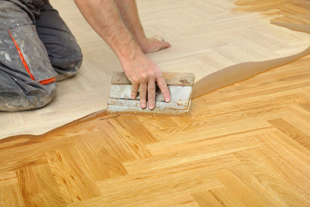 Polishing of Oak Parquet Floor — Rochester, MN — Advance Hardware Floor Inc