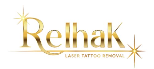 Gold logo: 