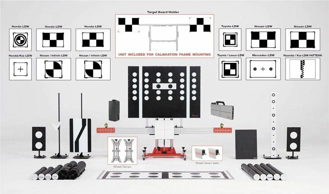 A picture of ADAS Calibration tools A picture of ADAS Calibration tools
