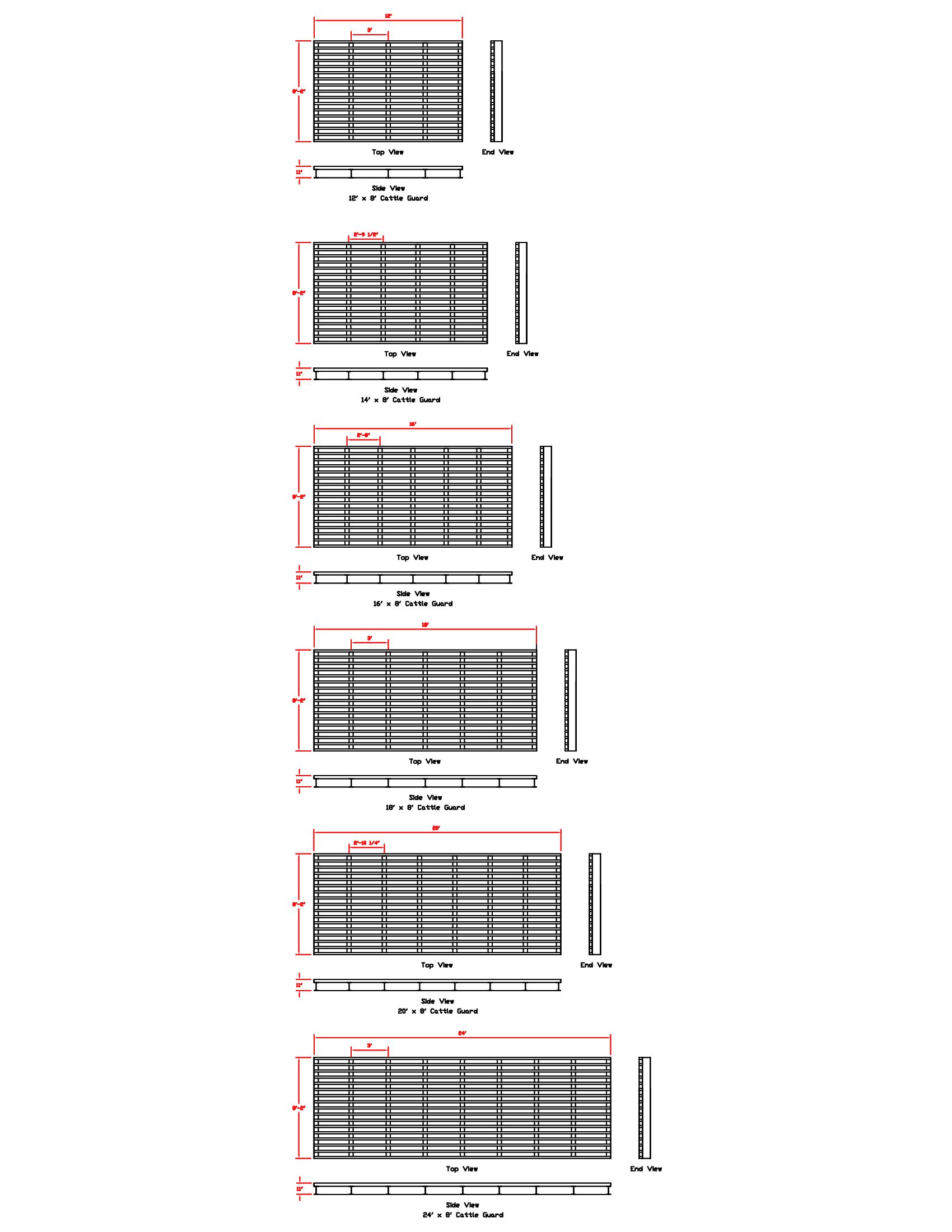 Cattle Guards
Livestock Equipment
