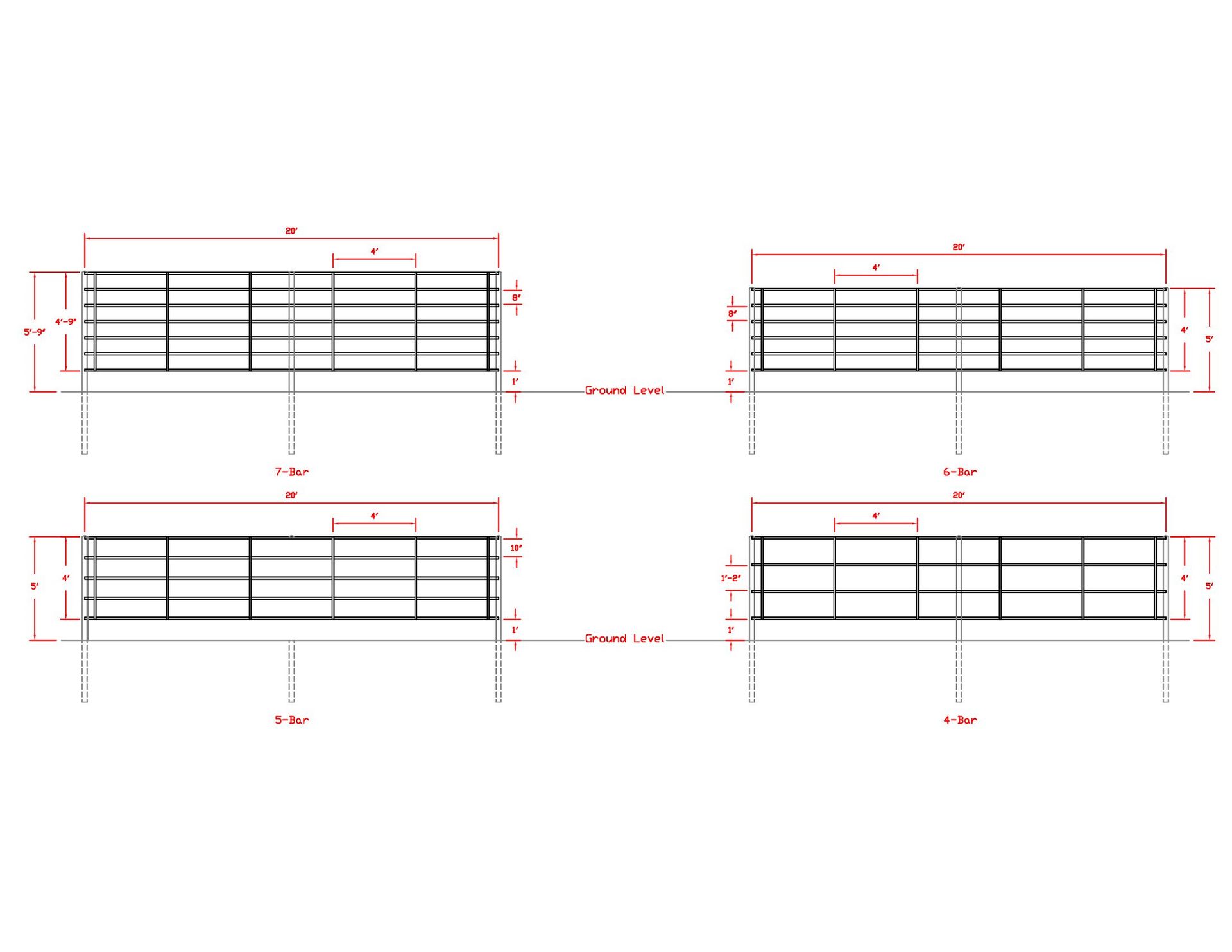 Continuous Fence